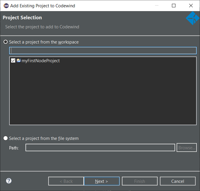 Add to Codewind