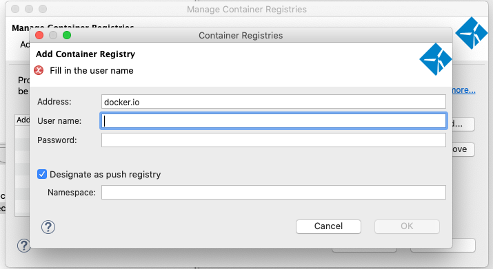 New Registry