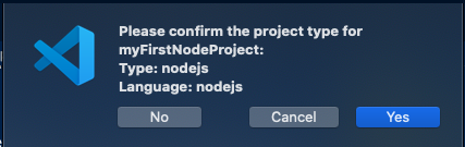 Confirm Project Type